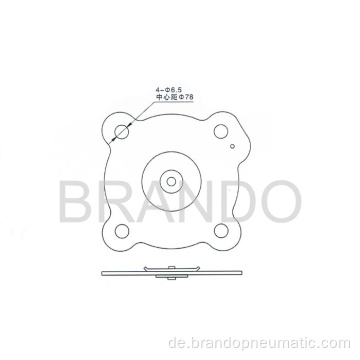 3/4 Zoll ASCO SCG353A043 Pulse Ventil weiß Membran